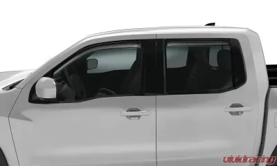AVS Ventvisor Deflector; Smoke; In-Channel; 4 pc. - 194788