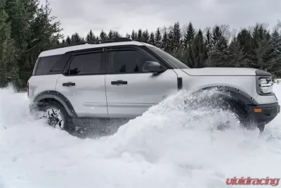 AVS Ventvisor Deflector Smoke Outside Mount 4 pc. Ford Bronco Sport 2021-2025 - 94713