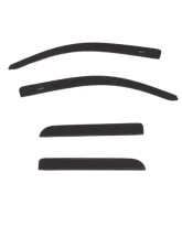 AVS Ventvisors 4pc Black Chevrolet Silverado 1500 Ext. Cab Low Profile Color Match 2015-2018                                     - 894040-GBA - Image 2