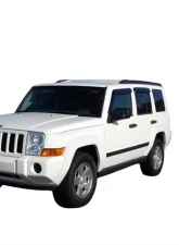 AVS Ventvisor Outside Mount Window Deflectors 4pc Smoke Jeep Commander 2006-2010                                     - 94117 - Image 3