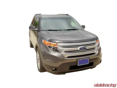 AVS Aeroskin Low Profile Acrylic Hood Shield Smoke Ford Explorer (Excl. Sport Model) 2011-2015 - 322045