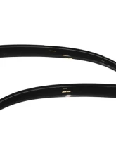 AVS Ventvisor Outside Mount Window Deflectors 2pc Smoke Toyota Tacoma Standard Cab 2005-2015                                     - 92153 - Image 2