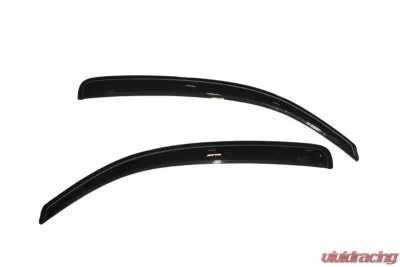 AVS Ventvisor Outside Mount Window Deflectors 2pc Smoke Toyota Tacoma Standard Cab 2005-2015 - 92153
