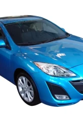 AVS Ventvisor Outside Mount Window Deflectors 4pc Smoke Mazda 3 2010-2013                                     - 94257 - Image 5