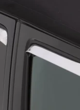 AVS Ventshade Front & Rear Window Deflectors 4pc Stainless Chevrolet CK 1973-1991                                     - 14049 - Image 7