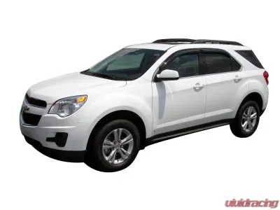 AVS Ventvisor Outside Mount Window Deflectors 4pc Smoke Chevrolet Equinox 2010-2017 - 94166