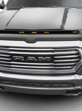 AVS Aeroskin Lightshield Color-Match Hood Protector Billet Silver Metallic Ram 1500 2019-2021                                     - 753163-JSC - Image 3