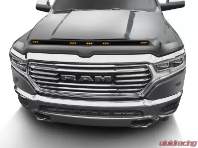 AVS Aeroskin Lightshield Color-Match Hood Protector Billet Silver Metallic Ram 1500 2019-2021 - 753163-JSC