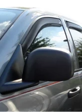 AVS Ventvisor In-Channel Front & Rear Window Deflectors 4pc Smoke Dodge RAM 1500 Quad Cab 2002-2008                                     - 194623 - Image 7
