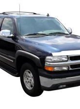 AVS Aeroskin Low Profile Hood Shield Chrome Chevrolet Silverado 1500 1999-2002                                     - 622013 - Image 4