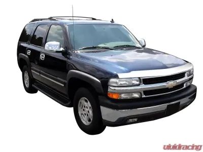 AVS Aeroskin Low Profile Hood Shield Chrome Chevrolet Silverado 1500 1999-2002 - 622013