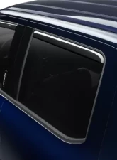 AVS Ventvisor In-Channel Front & Rear Window Deflectors 4pc Smoke Ford F-150 | Raptor 2015-2025                                     - 194975 - Image 4