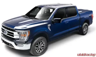 AVS 4pc Smoke Ventvisor Low Profile Deflectors Ford F-150| F-250 | F-350 | Raptor 2017+ - 894044