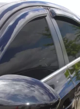 AVS Ventvisor Outside Mount Window Deflectors 4pc Smoke Chevrolet Cruze 2011-2015                                     - 94611 - Image 4