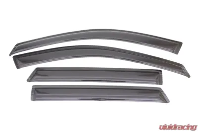 AVS Ventvisor Outside Mount Window Deflectors 4pc Smoke Hyundai Santa Fe (Excl. XL Model) 2013-2018 - 94534