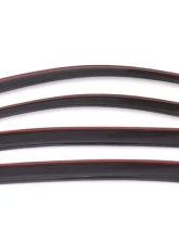 AVS Ventvisor In-Channel Front & Rear Window Deflectors 4pc Smoke Honda Accord 2013-2017                                     - 194535 - Image 2