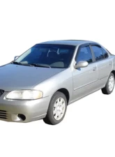 AVS Ventvisor Outside Mount Window Deflectors 4pc Smoke Nissan Sentra 2000-2006                                     - 94227 - Image 3