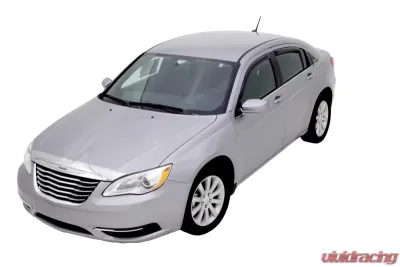 AVS Ventvisor Outside Mount Window Deflectors 4pc Smoke Chrysler Sebring 2007-2010 - 94458