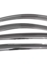 AVS Ventvisor Outside Mount Window Deflectors 4pc Smoke Nissan Versa (Excl. Hatch) 2012-2018                                     - 94298 - Image 2