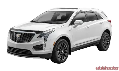 AVS Ventvisor Low Profile Deflectors 4pc Smoke Cadillac XT5 2017-2021 - 994022