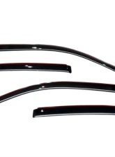 AVS Ventvisor In-Channel Front & Rear Window Deflectors 4pc Smoke Honda Civic 2001-2005                                     - 194213 - Image 3