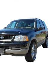 AVS Bugflector II Hood Shield Smoke Ford Explorer High Profile 2002-2005                                     - 25903 - Image 5