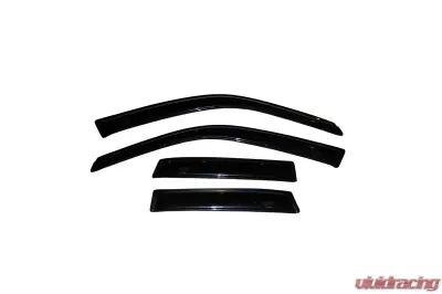 AVS Ventvisor Outside Mount Window Deflectors 4pc Smoke Toyota Camry 1992-1996 - 94913