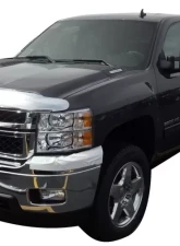AVS High Profile Hood Shield Chrome Chevrolet Silverado 2500 2011-2014                                     - 680102 - Image 4