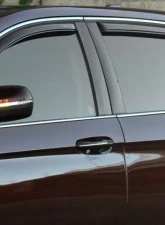 AVS Ventvisor In-Channel Front & Rear Window Deflectors 4pc Smoke Hyundai Tucson 2016-2018                                     - 194457 - Image 5
