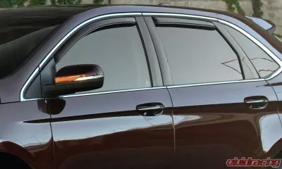 AVS Ventvisor In-Channel Front & Rear Window Deflectors 4pc Smoke Hyundai Tucson 2016-2018 - 194457