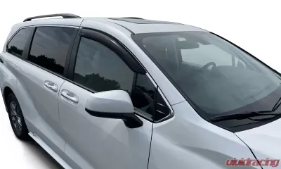 AVS Smoke Ventvisor Outside Mount Window Deflectors 2pcs Toyota Sienna 2021-2025 - 92707