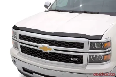 AVS Aeroskin Low Profile Acrylic Hood Shield Smoke Chevrolet Silverado 1500 2014-2015 - 322062