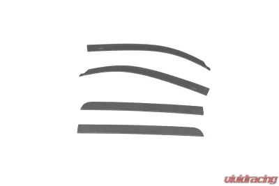 AVS Ventvisors 4pc Magnetic Grey Metallic Toyota Tundra Crewmax Low Profile Color Match 2015-2018 - 894012-1G3