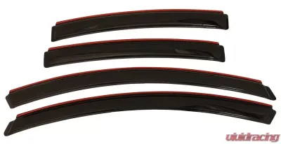 AVS Ventvisor In-Channel Front & Rear Window Deflectors 4pc Smoke Buick Regal 2011-2017 - 194275