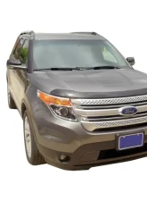 AVS Aeroskin Low Profile Acrylic Hood Shield Smoke Ford Explorer (Excl. Sport Model) 2011-2015                                     - 322045 - Image 3