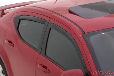 AVS Ventvisor In-Channel Front & Rear Window Deflectors 4pc Smoke Dodge Charger 2011-2021 - 194313