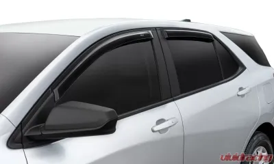 AVS Ventvisor Outside Mount Window Deflectors 4pc Smoke Chevrolet Equinox 2018 - 94634