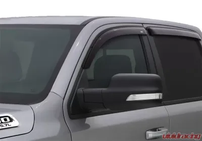 AVS Ventvisor Outside Mount Window Deflectors 4pc Smoke Ram Quad Cab 2019 - 94813