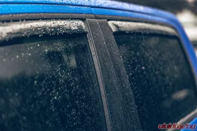 AVS Ventvisor In-Channel Window Deflectors 4pc Smoke Ram 1500 Crew Cab 2019 - 194818