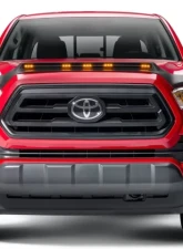 AVS Aeroskin LightShield Hood Shield Black Toyota Tacoma 2016-2020                                     - 753079 - Image 5