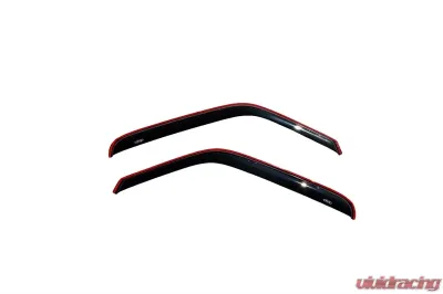 AVS Ventvisor In-Channel Window Deflectors 2pc Smoke Ford Ranger (Fixed Window) 1999-2011 - 192083