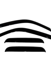 AVS Ventvisor Outside Mount Window Deflectors 4pc Smoke Chevrolet Silverado 1500 Ext. Cab 1999-2007                                     - 94044 - Image 2