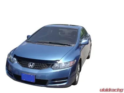 AVS Aeroskin Low Profile Acrylic Hood Shield Smoke Honda Civic Coupe 2006-2010 - 320018