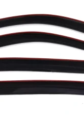 AVS Ventvisor In-Channel Front & Rear Window Deflectors 4pc Smoke Dodge RAM 1500 Mega Cab 2006-2008                                     - 194845 - Image 4