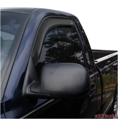 AVS Ventvisor In-Channel Window Deflectors 2pc Smoke Chevrolet Silverado 1500 Standard Cab 1999-2007 - 192956