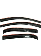AVS Ventvisor In-Channel Front & Rear Window Deflectors 4pc Smoke Nissan Rogue Sport 2017-2019                                     - 194782 - Image 3