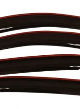 AVS Ventvisor In-Channel Front & Rear Window Deflectors 4pc Smoke Chevrolet Equinox 2010-2017                                     - 194166 - Image 2