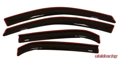 AVS Ventvisor In-Channel Front & Rear Window Deflectors 4pc Smoke Chevrolet Equinox 2010-2017 - 194166