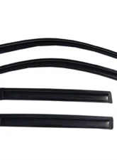 AVS Ventvisor Outside Mount Window Deflectors 4pc Smoke Toyota Highlander 2008-2013                                     - 94063 - Image 2