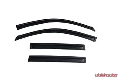 AVS Ventvisor Outside Mount Window Deflectors 4pc Smoke Toyota Highlander 2008-2013 - 94063